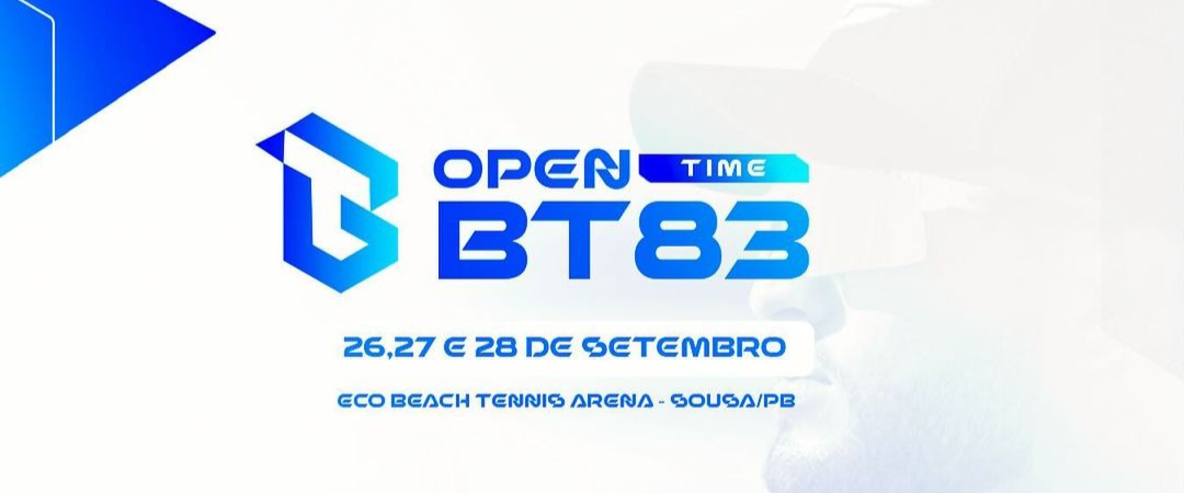 Open Time BT83 – de 26 a 28 de Setembro