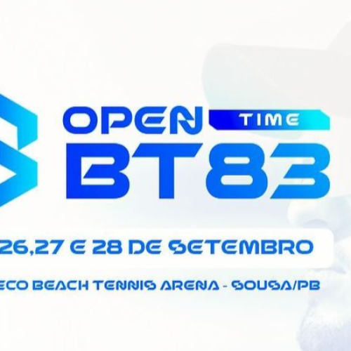 Open Time BT83 – de 26 a 28 de Setembro